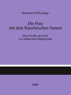 cover image of Die Frau mit dem französischen Namen
